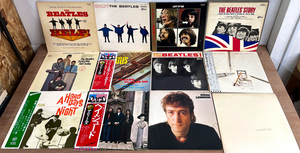 ビートルズ関連 24点 LP レコード まとめてセット 赤盤あり 反りあり難品複数含む 1222 The Beatles