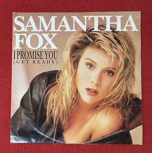 Samantha Fox / I Promise You (Get Ready) 12inch盤 その他にもプロモーション盤 レア盤 人気レコード 多数出品。