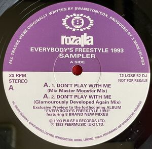 プロモ盤Rozalla / Everybody's Free アルバムサンプラー12inch盤 その他にもプロモーション盤 レア盤 人気レコード 多数出品。