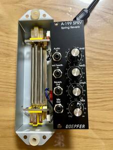 [完動品※訳あり]Doepfer A-199V Spring Reverb/スプリングリバーブ/ユーロラック/モジュラーシンセ