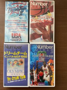 NBA VHSビデオ ドリームチーム　4本セット