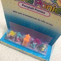 my little pony マイリトルポニー　Petite Ponies ( Ponytail Ponies) デットストック_画像5