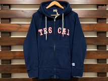 新品 XLサイズ エンドレスサマー TES CAL ワッペン パイルジップ パーカ ネイビー The Endless Summer PILE LOCAL WAPPEN PARKA NAVY_画像1