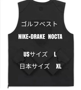 [Редкий / Новый неиспользованный] Nike Golf Vest nikexdrake nocta black xl 3