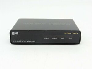 中古品　SANWA VGA-UHDSP2 /4K2K対応HDMI分配器（2分配） 　送料無料