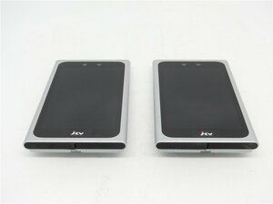 中古現状品　JCV 非接触型 顔認識検温器 SPS020-Bracket02 サーモカメラ 体温計　現状品　2個セット　送料無料