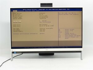 中古 一体型パソコンNEC　PC-GD18CTCAA　Celeron 1.8GHZ　4GB　BIOSまで表示　表示不良　　ジャンク品　　送料無料