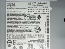 中古品　IBM　LTO　Ultrium　8-H　 テープライブ　動作品　送料無料 　_画像4