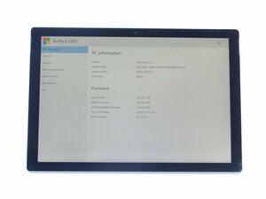 中古　SurfacePro　1796◆Corei5 8350U　1.7GHZ◆SSD128GB◆メモリ8GB◆BIOSまで表示　　ジャンク扱い 　詳細不明