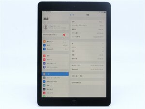 中古 【Apple】iPad Air A1474 WiFiモデル 容量32GB 　バッテリー89％　初期化済完動品　本体のみ　送料無料