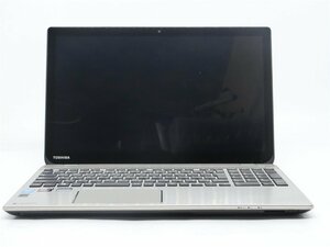 中古　ノートパソコン　TOSHIBA　T954/89L　15型4K　CORE4世代i7　通電しません　詳細不明　　ジャンク扱い 　