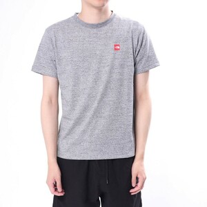 THE NORTH FACE☆ノースフェイス☆S/S S-BOX LOGO T☆ミックスグレー☆M☆Tシャツ☆定価4620円