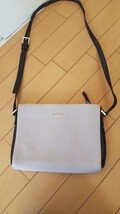 kate spade☆ショルダーバッグ☆ベージュ系☆レザー☆ケイトスペード☆バッグ_画像1