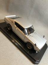 1/32 ケンメリc110 スカイラインGT-R 完成品（アオシマラクプラ)プラモデル 車　ミニカー_画像4