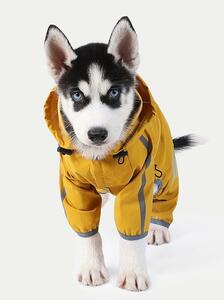  dog raincoat . manner .. rainproof . rainy season measures hat attaching walk for light weight dog for rainwear dog for Macintosh dog Kappa dog clothes X537