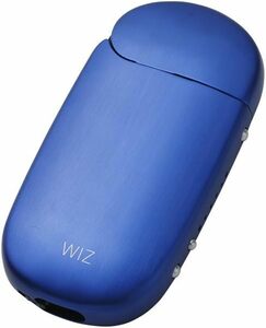 【送料無料 新品】Deff アイコス アルミ ケース 2.4 Plus / 2.4 対応 工具不要 WIZ (ブルー) ②