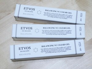 【3本セット 新品 送料無料】 ETVOS エトヴォス バランシングVCクリアジェル 20g ②