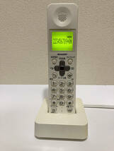 【送料無料 通電確認済】SHARP シャープ 電話子機 JD-KS15 充電台付き_画像1