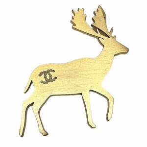  Chanel здесь Mark поддельный жемчуг северный олень брошь #mj160