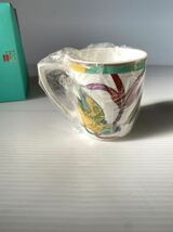 マグカップ 陶器 鳥柄　楽園　mug cup 資生堂　アルシア・ウィルソン_画像7