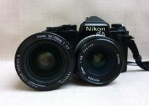 【大黒屋】中古 Nikon ニコン FE　レンズ2本　NIKKOR 28mm 1:2.8／Zoom 36～72mm 1:3.5_画像6