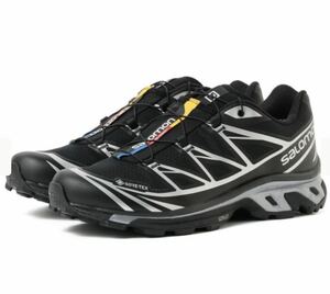 salomon XT-6 GTX 27.5センチ　新品未使用　サロモン　黒銀　GORE-TEX