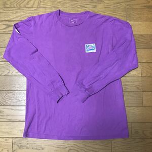 VANS LONG SLEEVE T-SHIRTS size-M(着丈65身幅51) 中古 送料無料 NCNR