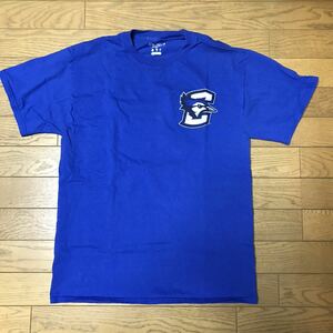 NCAA UNIVERSITY OF CREIGHTON MEN’S SHORT SLEEVE T-SHIRTS (Champion) size-M(着丈68身幅49) 中古 送料無料 NCNR