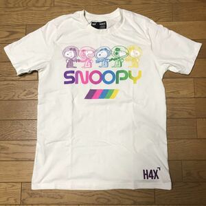 PEANUT “SNOOPY” MEN’S SHORT SLEEVE T-SHIRTS size-M(着丈68身幅51) 送料無料 NCNR