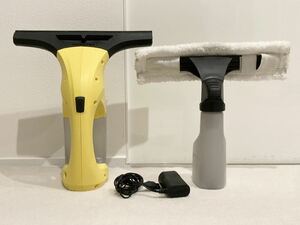 【動作確認済】KARCHER ケルヒャー 窓用バキュームクリーナー WV1 充電器付イタリア製