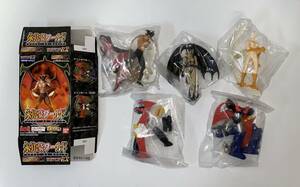 * Bandai gashapon EX HG series Nagai Gou world all 5 kind set new goods * inside sack unopened Mazinger Zma Gin Kaiser Devilman Lady 