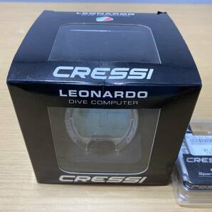 【新品未使用品】CRESSI-SUB（クレッシーサブ） LEONARDO（レオナルド） ダイブコンピューター BK/GRN【限定カラー】の画像4