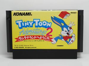 KONAMI ファミコン FC ソフト TINY TOON Adventures 2 モンタナランドへようこそ 動作未チェック