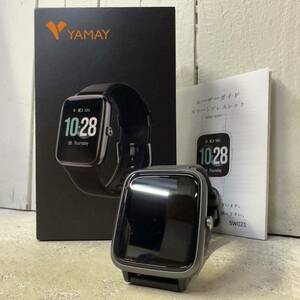 スマートウォッチ 薄型 腕時計 Smart Watch ブラック 防水 タッチスクリーン ストップウォッチ 電話 Line通知 iphone Android対応