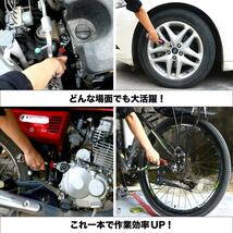 ソケットレンチ マルチ レンチ スパナ DIY 多機能 万能レンチ 360度 回転 車 バイク 自転車 ボーンレンチ メガネ モンキー _画像3