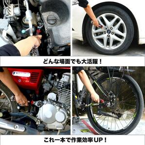 ソケットレンチ マルチ レンチ スパナ DIY 多機能 万能レンチ 360度 回転 車 バイク 自転車 ボーンレンチ メガネ モンキー の画像3