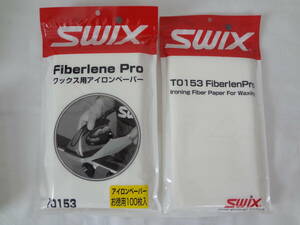 ★☆゜+. SWIX ワックス用アイロンペーパー ファイバーレーンプロ ゜+.☆★m493