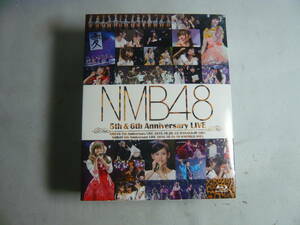 送料込　Blu－ray-BOX ＮＭＢ４８　５ｔｈ　＆　６ｔｈ　Ａｎｎｉｖｅｒｓａｒｙ　ＬＩＶＥ　ＮＭＢ４８ 難有(1枚欠品)　中古