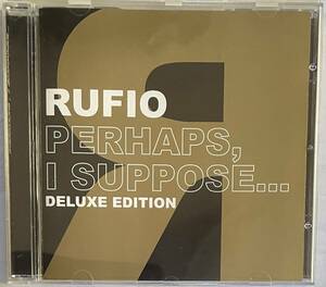 【Punk】Rufio - Perhaps, I Suppose... Deluxe Edition (中古 美品）検 adhesive/downshift/sick shift/backside/skate punk/哀愁メロコア