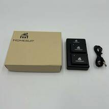 Homesuit NP-W126/NP-W126S 交換用バッテリーとデュアル USB 充電器キット K545 Fuji X-と互換性あり_画像3