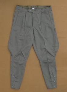 * East Germany army lai DIN g pants gray k48 dead stock §lovev§pt§d319 waist 84cm the truth thing genuine article NVA jodhpur z horse riding pants unused goods 