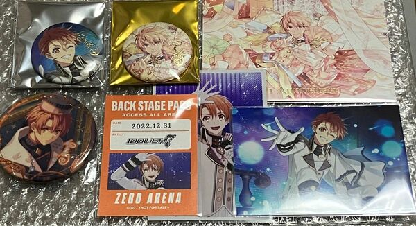 アイドリッシュセブン　アイナナ　expo ブラホワ　三月　ポストカード　缶バッジ　ブロマイド　ホログラム缶バッジ　特典