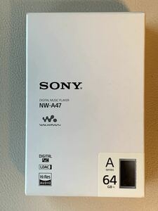 【送料込・新品未使用】SONY NW-A47 L （ムーンリットブルー）