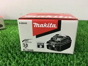 【未使用品】★makita(マキタ) 18v3.0Ahリチウムイオンバッテリー残量表示付 BL1830B(A-60442) / ITC60QB0YN9K