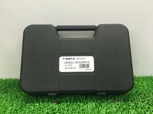 【未使用品】佐藤計量器製作所(SATO) ハンディ型pH計 SK-620PHII 6435-00 / ITK0EUNPR9DT