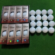 Titleist Pro V1x 新品2ダース＋ロストボール16個_画像1