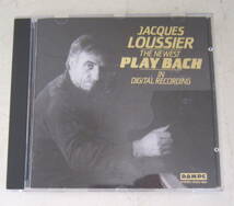 CD デジタル・プレイ・バッハ/ジャック・ルーシエ JACQUES LOUSSIER PLAY BACH 品番:DOCD-0021_画像1