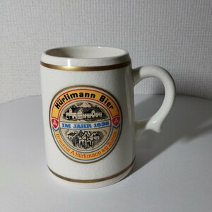 FRANKLIN PORCELAIN Frank Lynn porcelain Via mug beer logo design ceramics made Vintage BM-005