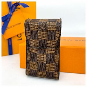 ルイヴィトン ラドロー ダミエ エベヌ コインケース キャッシュレス LOUIS VUITTON 小物 ブランド ブラウン