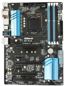 ASRock Z97 Pro4 LGA 1150 Intel Z97 HDMI SATA 6Gb/s USB 3.0 ATX Intel Motherboard